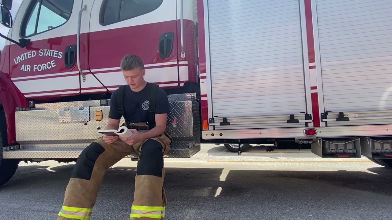 Pages 161-165: Andersen AFB Firefighters