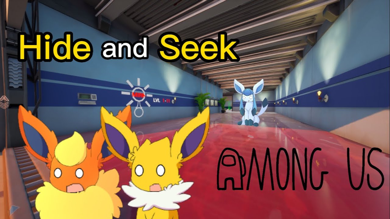 When Eeveelution Squad Plays Among Us Hide and Seek