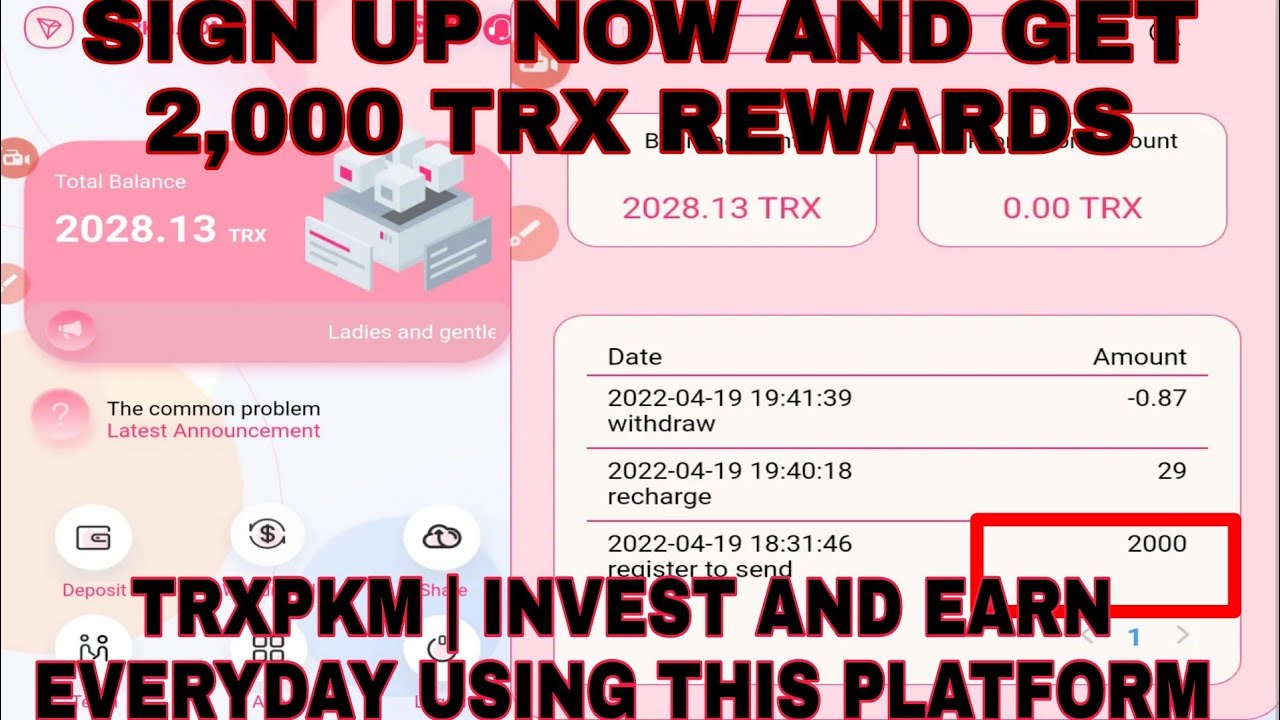 TRXPKM TRON Cloud Mining ⚡️| Earn 3% daily 💸| TRON Cloud Mining 💎#CloudMining #TronMining