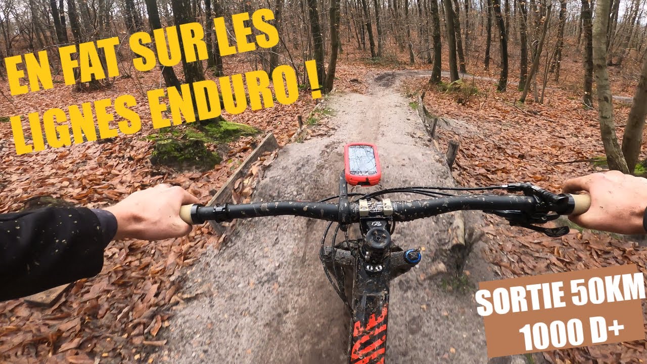 VTT À MONTMORENCY | DESCENTE ENDURO EN FAT |MTB