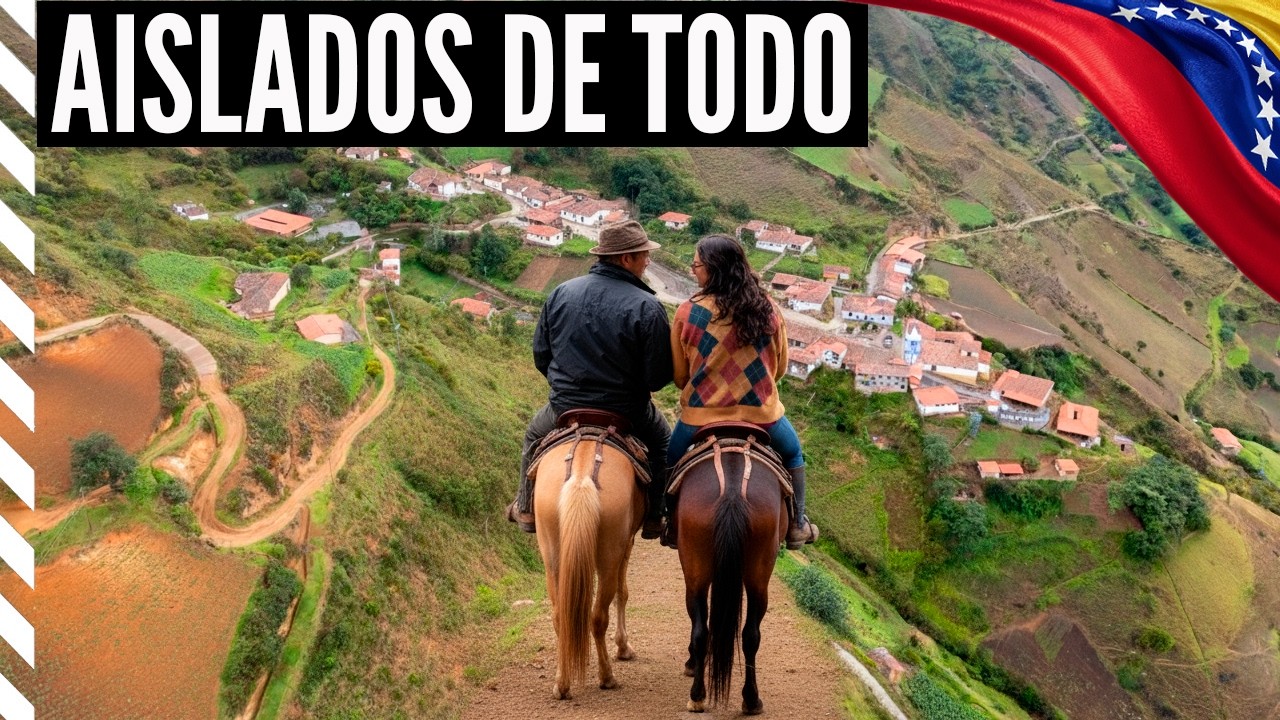 ASÍ ES EL PUEBLO MÁS AISLADO de VENEZUELA 🏔️ La odisea para llegar a Los Nevados.