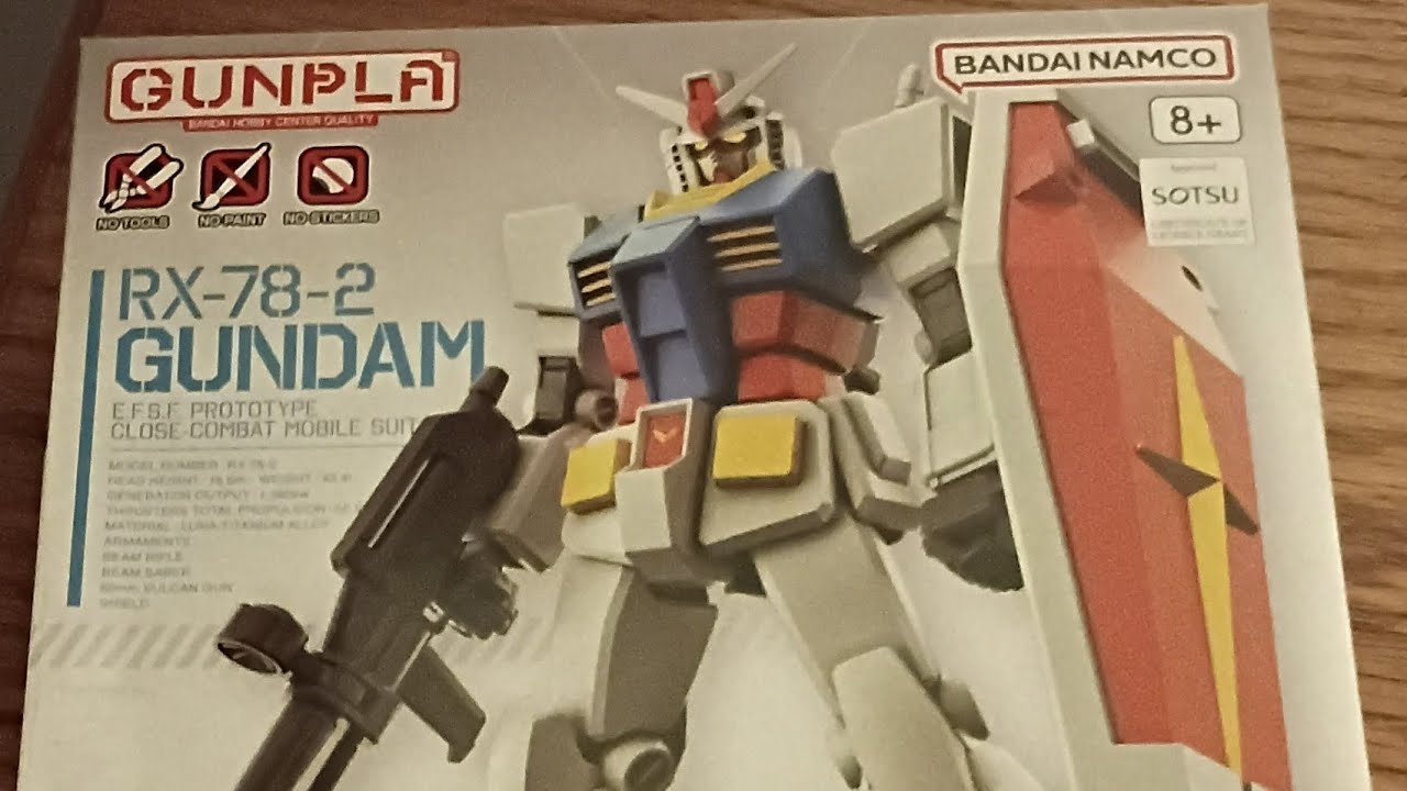 My gunpla got here
