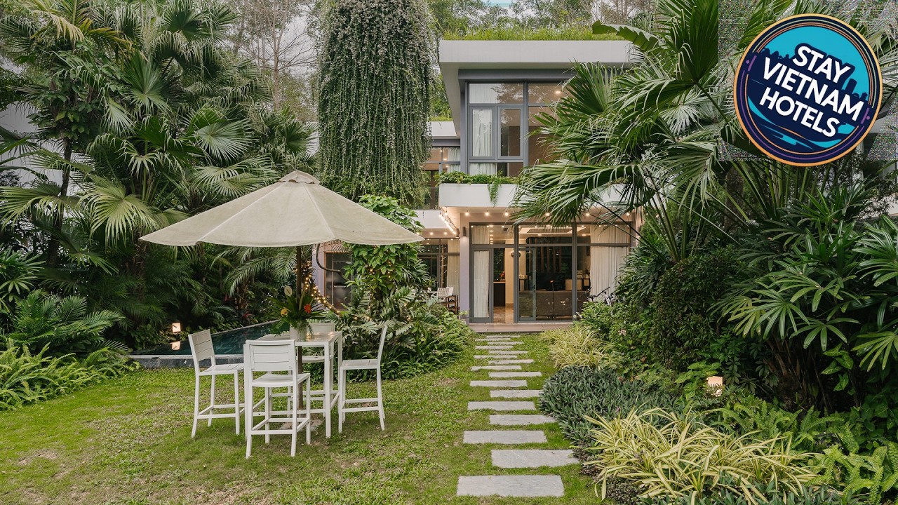 Rosee Villa - Green Villa With Private Pool | Phuc Yen, Vietnam | Hotel Review 🛏️