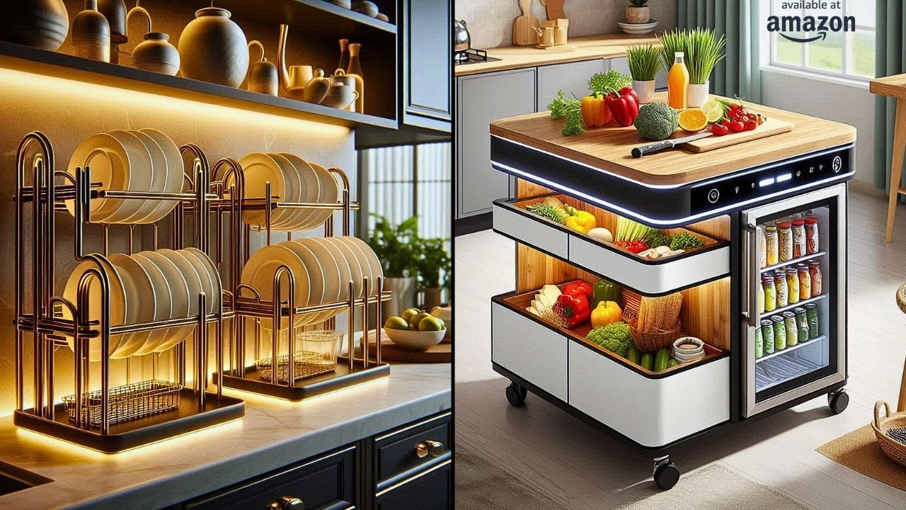 25 Amazon Finds for Small Kitchens & Tiny Countertops That Help Maximize Space! (With Prices)