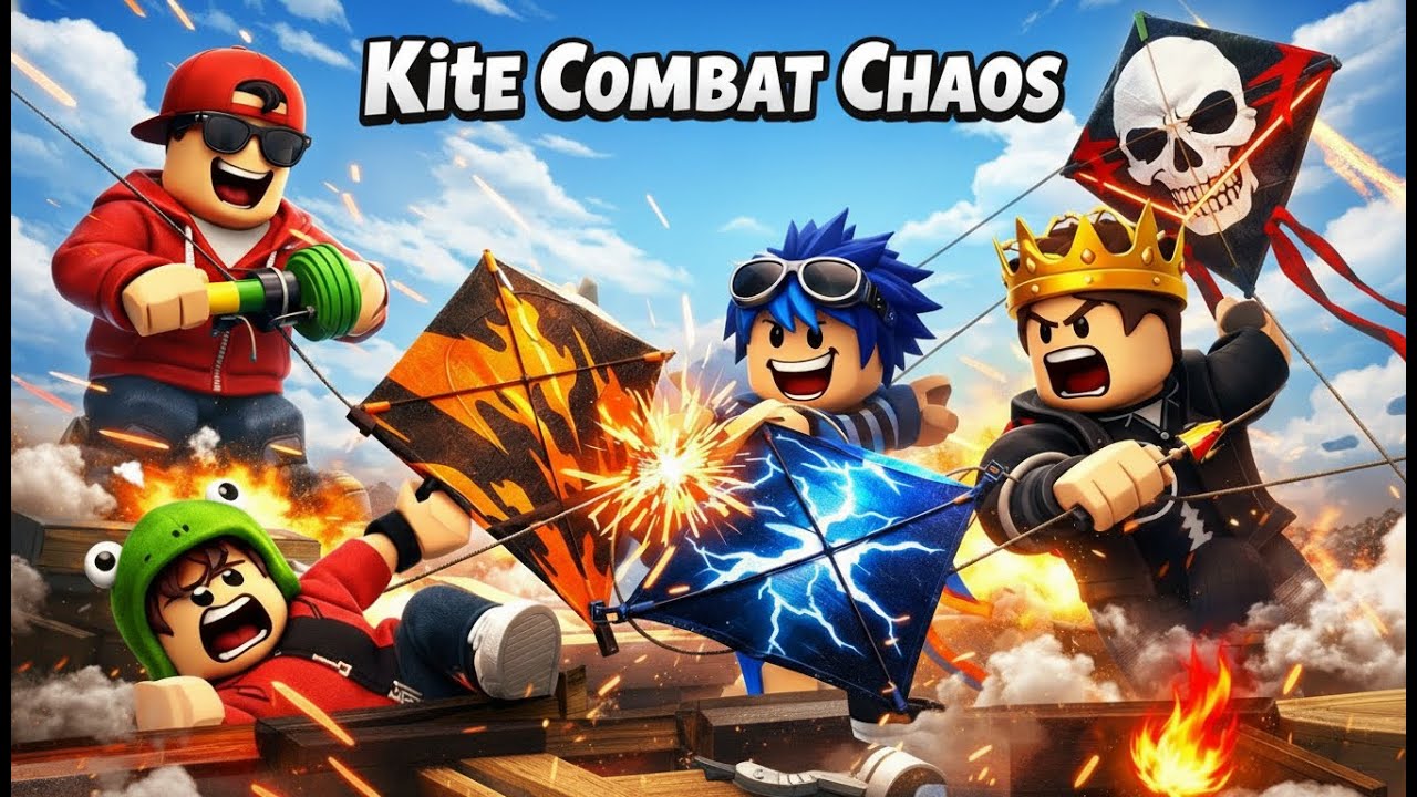 Kite Combat Roblox Is Insane 😭 | Fun Multiplayer Gameplay