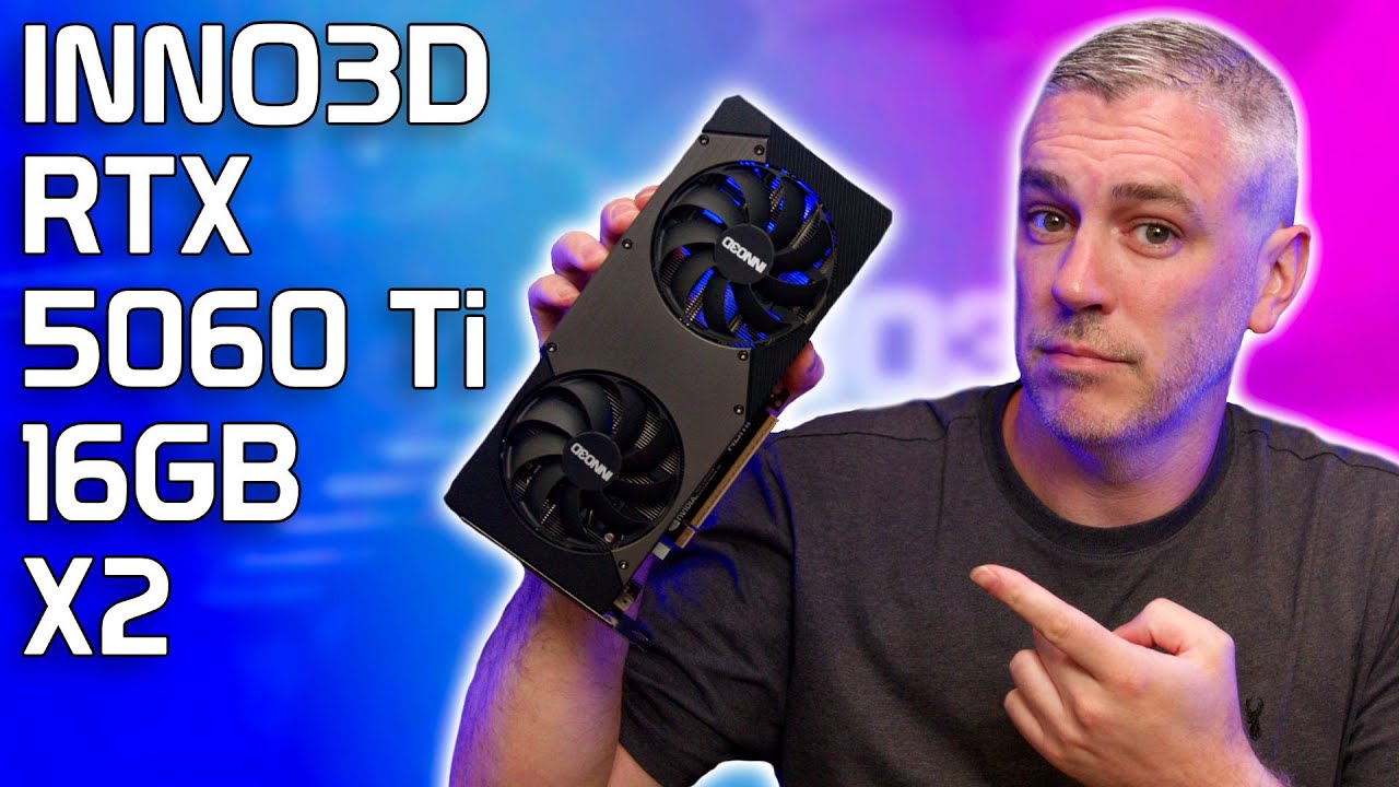 INNO3D RTX 5060 Ti 16GB X2 Review [Benchmarks | Overclocking | Power | Thermals]