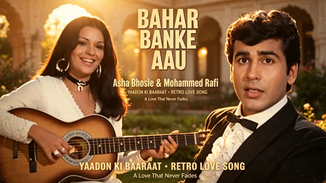 Bahar Banke Aau | Chura Liya Hai Tumne Joh Dil Ko | Asha & Mohammed | Yaadon Ki Baaraat | Retro Song