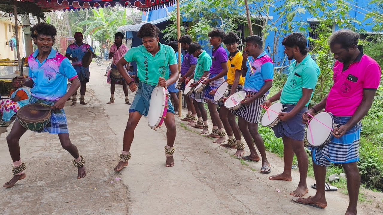 தகடி பிரபா தாரை தப்பட்டை குழு காலை நேர பறை இசை முழக்கம்...💥🥁..9791153486..🙏