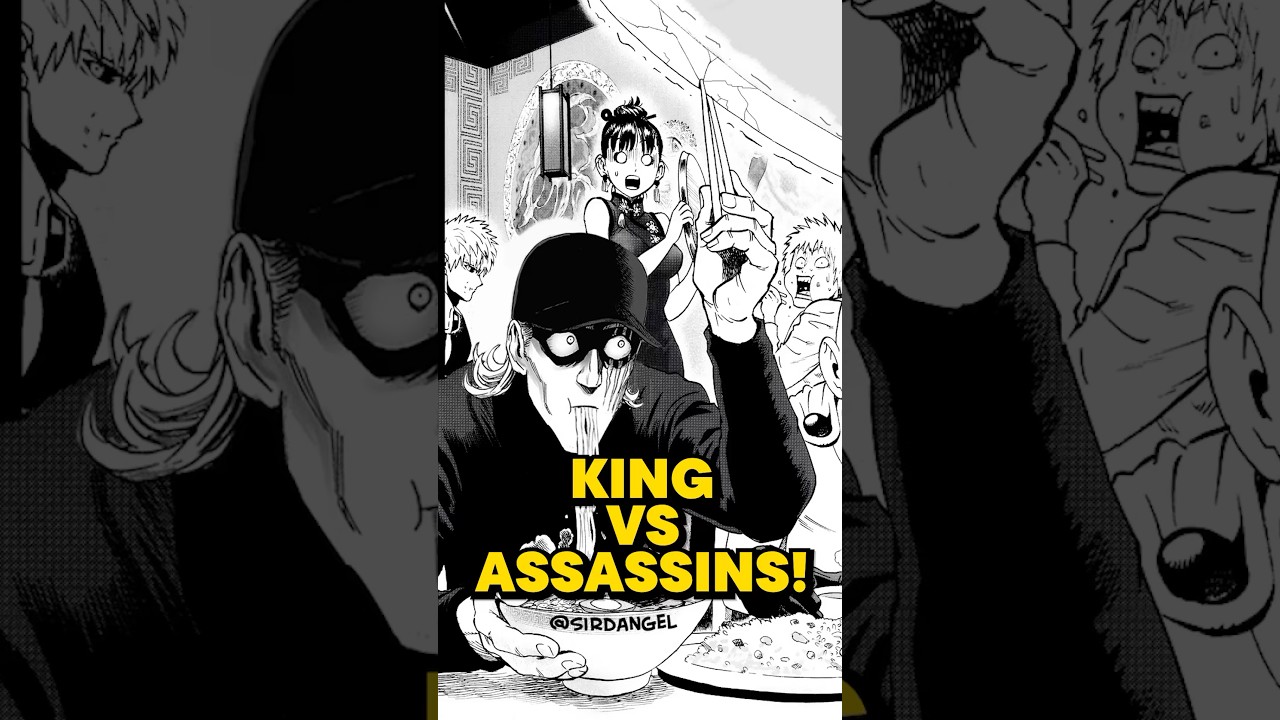 King EMBARRASSES 5 Assassins 😨 #animeanxiety #onepunchman
