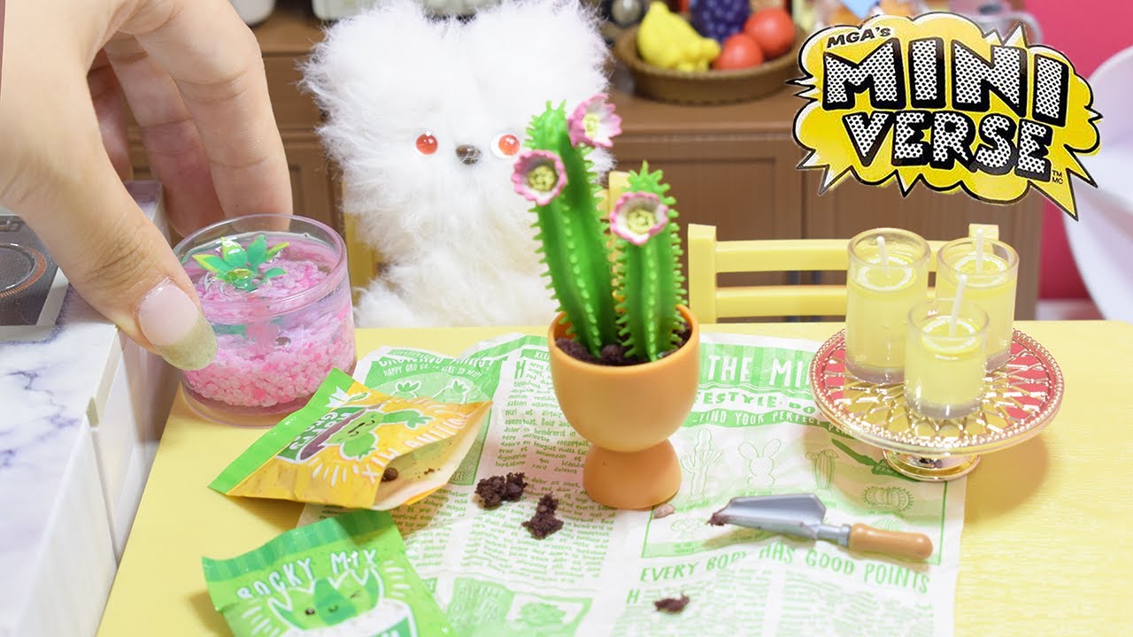【ミニチュア】水槽・多肉・キャンドル癒しの制作過程🕯️🌵🫧