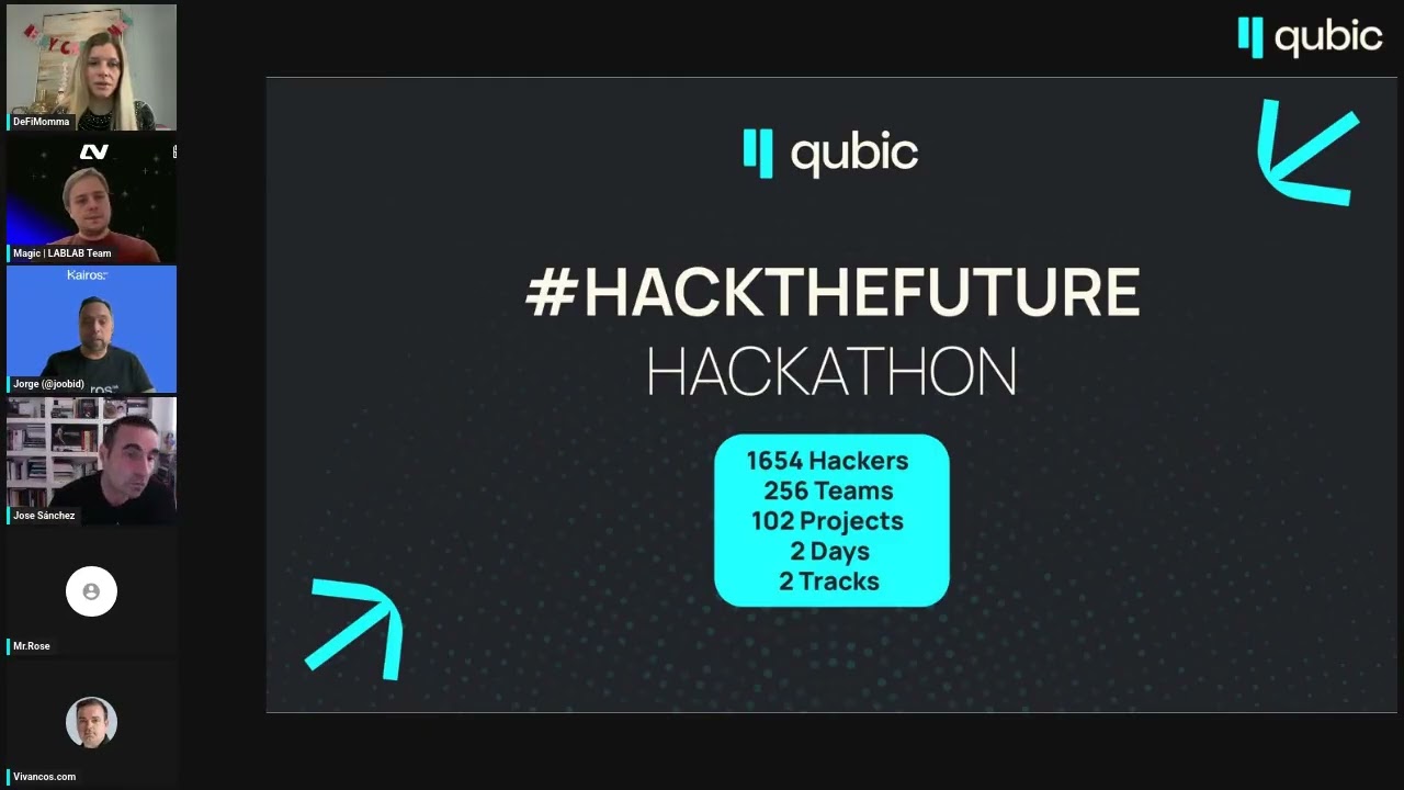 Qubic AMA 11 12 2025 - Kairos participation in HackTheFuture