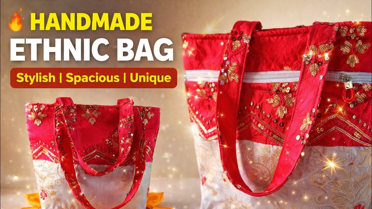 Amazing Handmade Ethnic Handbag 😍 | Stylish & Budget Friendly Bag for Women