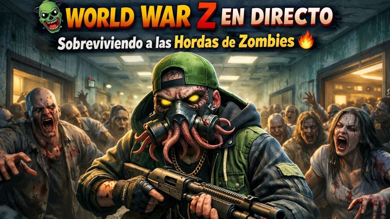 🧟 WORLD WAR Z EN DIRECTO | Sobreviviendo a las Hordas de Zombies 🔥