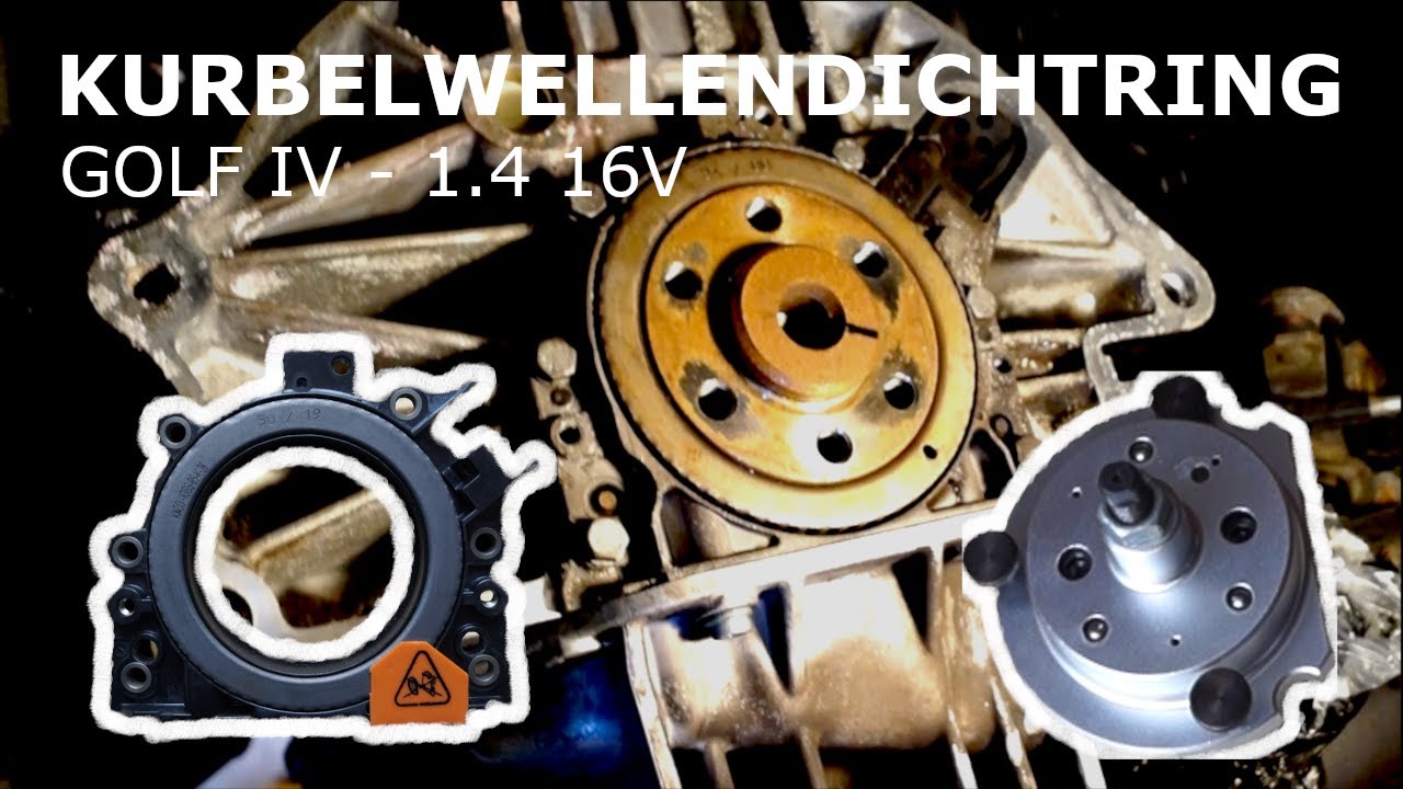 Kurbelwellendichtring | Generalüberholung Teil 1 | GOLF IV (1J1) 1.4 16V | 002