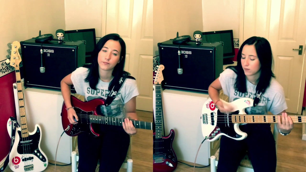 Toxic- Britney Spears Cover (slap bass and guitar)