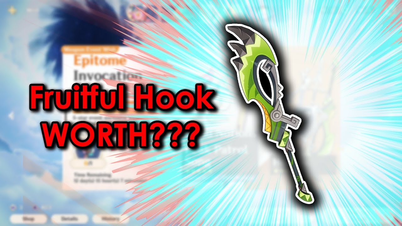 Are Fruitful Hook Worth to Pull? | Gaming Weapon Comparison | Genshin Impact