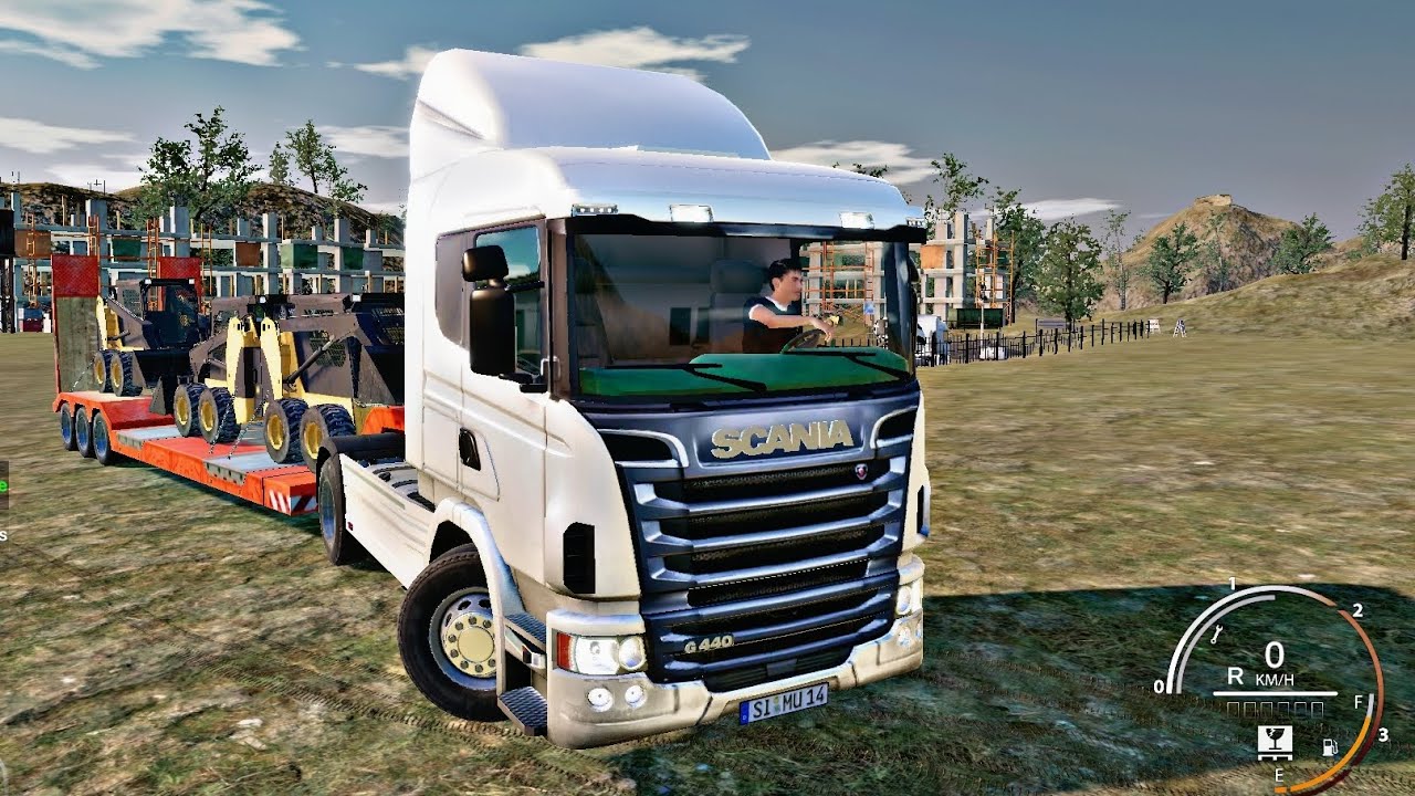Truck e Logistics Simulator. (No Xbox one) Testando o game 🎮.