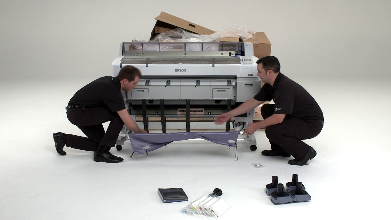 Epson T7270D & T5270D Installation & Setup