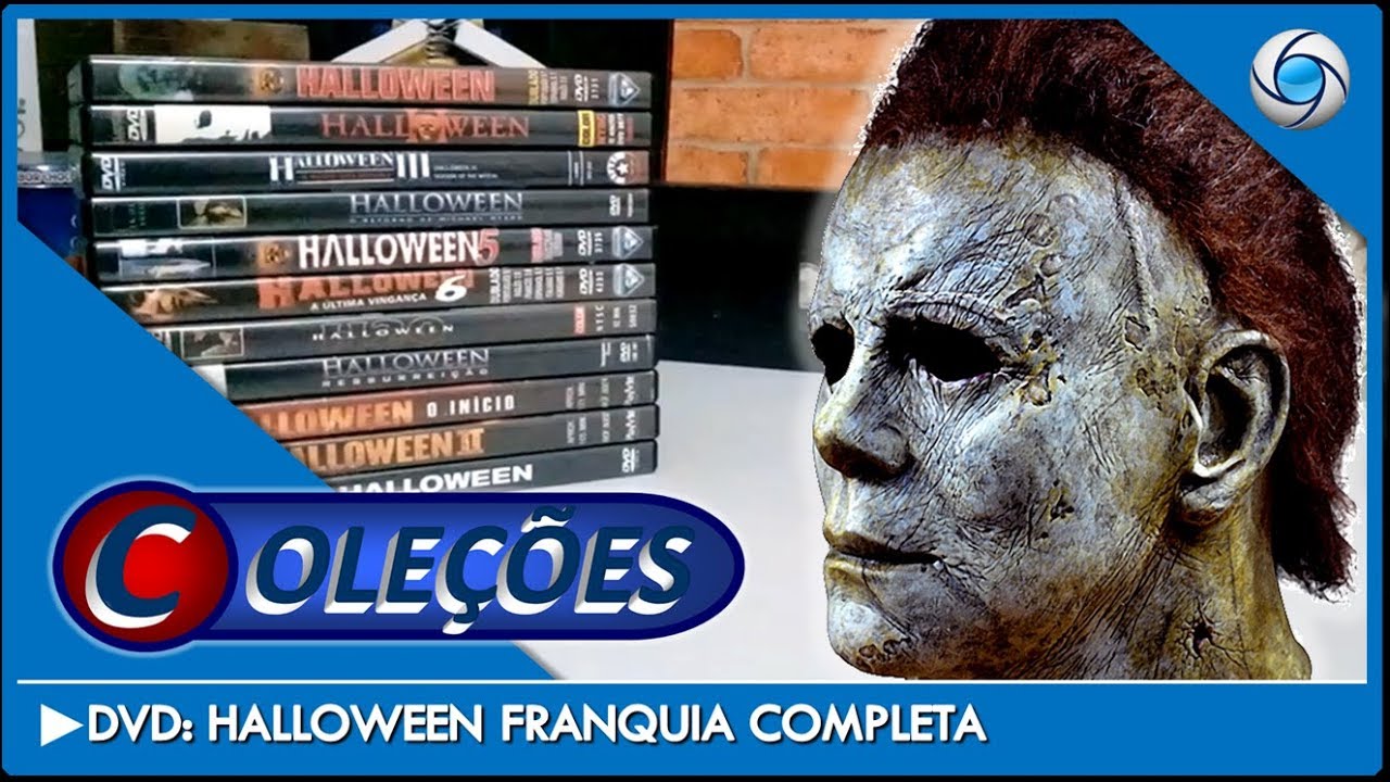 💿COLEÇÕES: DVD Franquia Halloween Completa