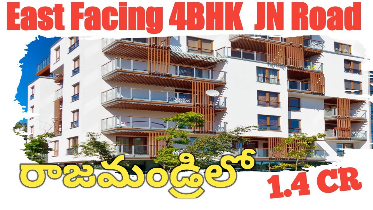 Apartment for sale in Rajahmundry 4BHK Ultra Luxury in  AV Road JN road