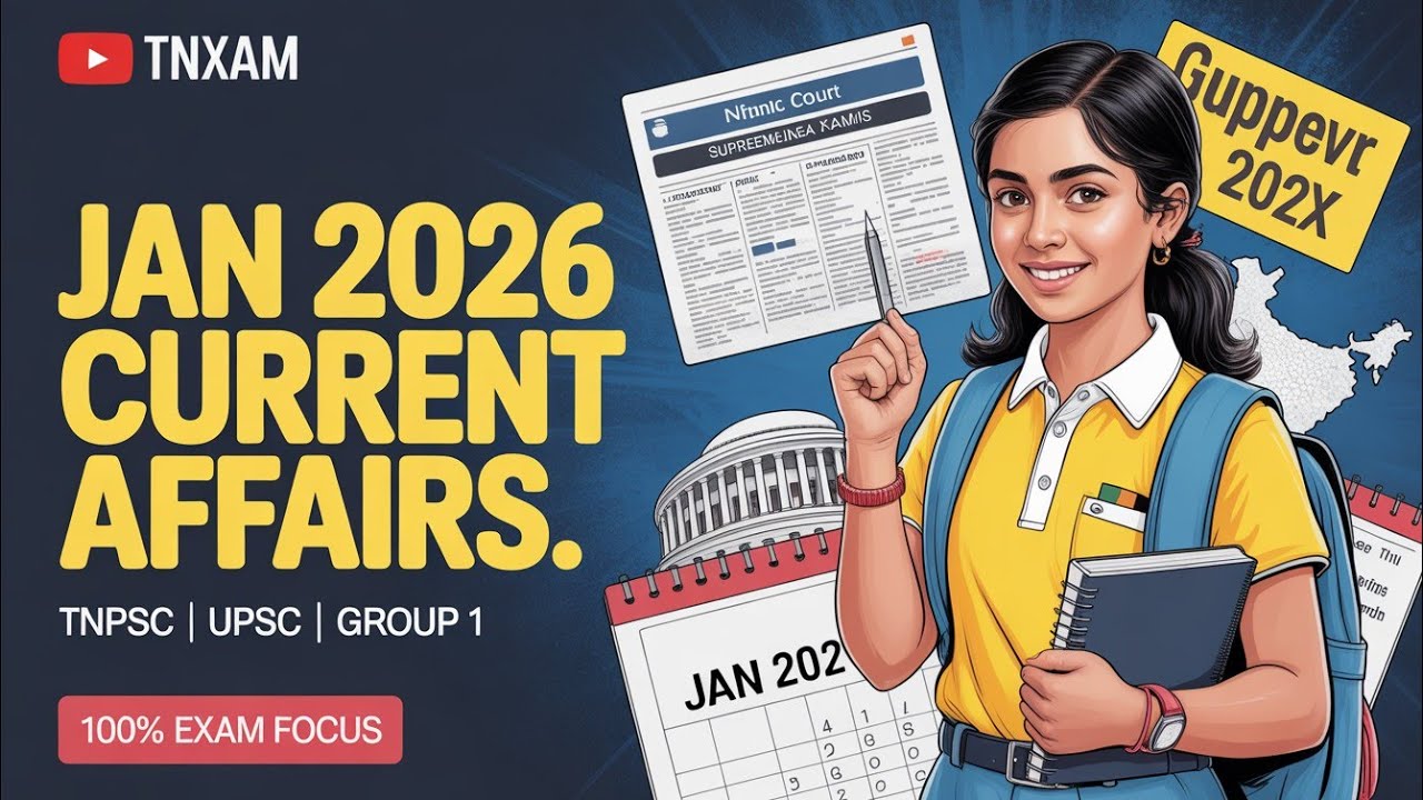 Weekly Current Affairs - TNPSC |SSC| UPSC| Important| Tamilnadu | National | Global |Current Affairs