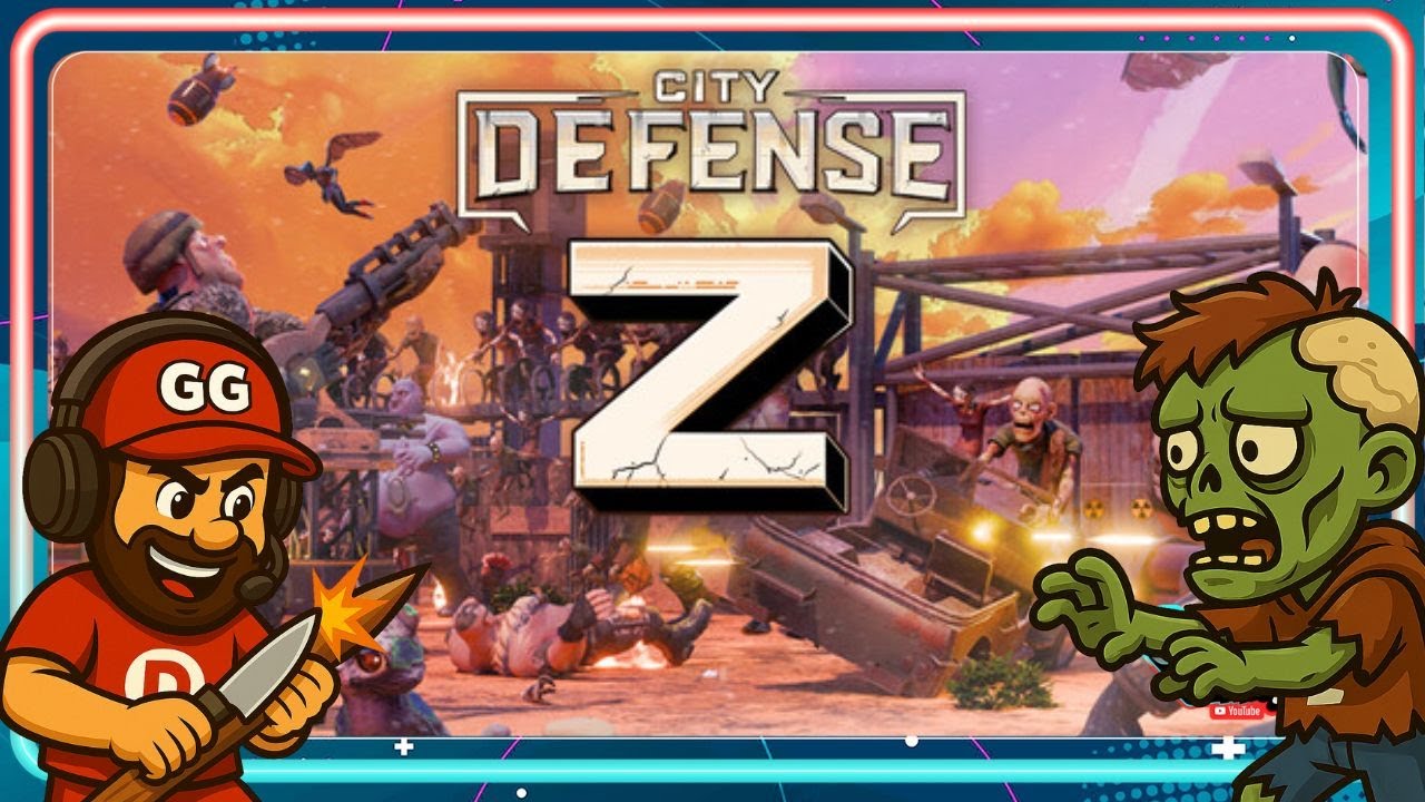 City Defense Z Gameplay Ep 1 &ndash; Building Our First Base & Surviving the Horde