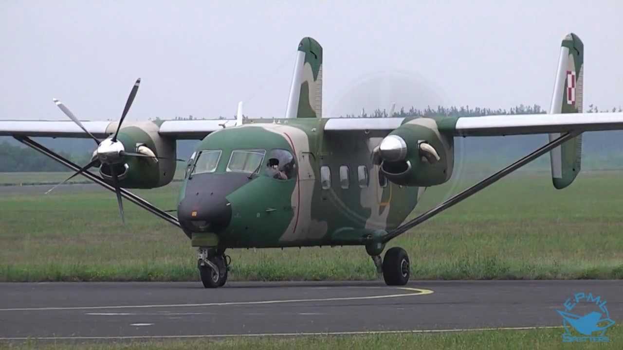 Polish Air Force | PZL M28B/PT Bryza | Start engines & departure - 2012.06.21