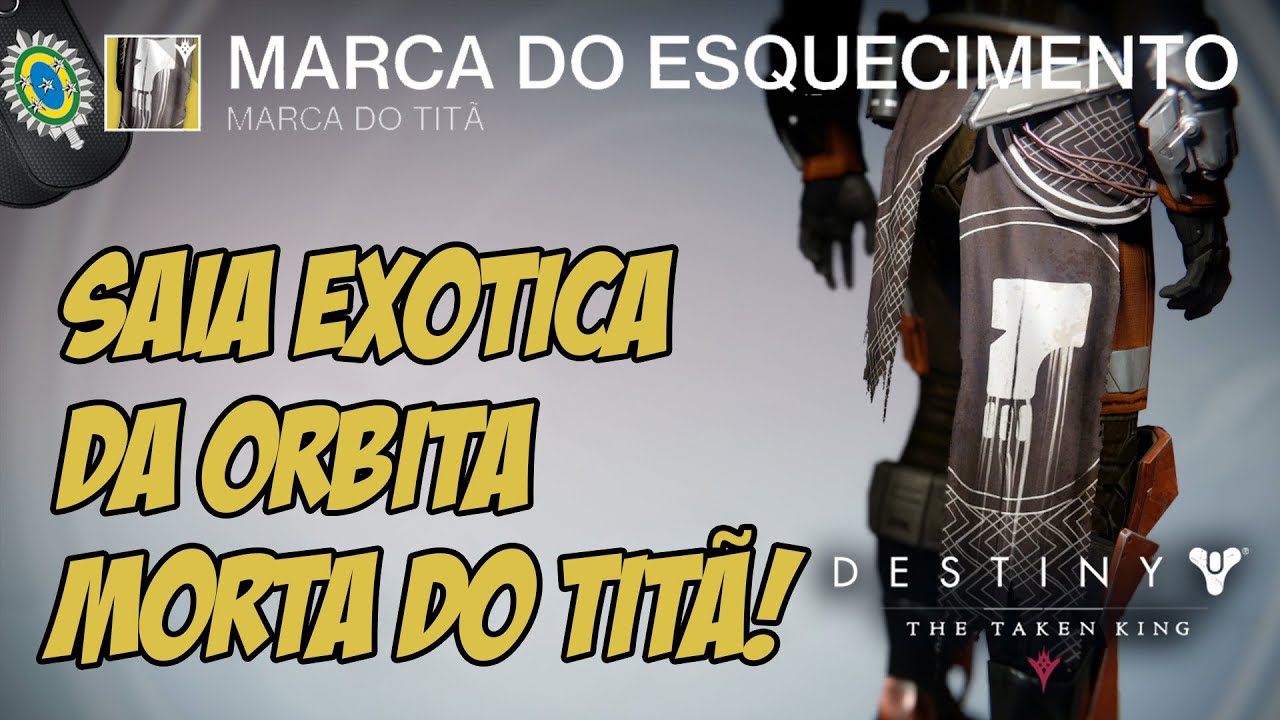 Destiny TTK - Saia Exótica da Órbita Morta do Titã! Marca do Esquecimento!