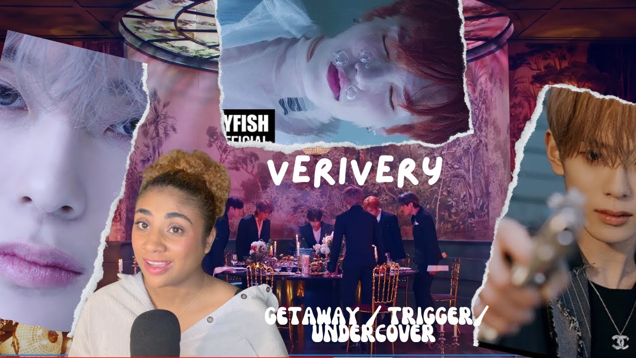 VERIVERY - 'Get Away' M/V || 'TRIGGER' M/V || 'Undercover' M/V (Original ver.) REACTION!!!