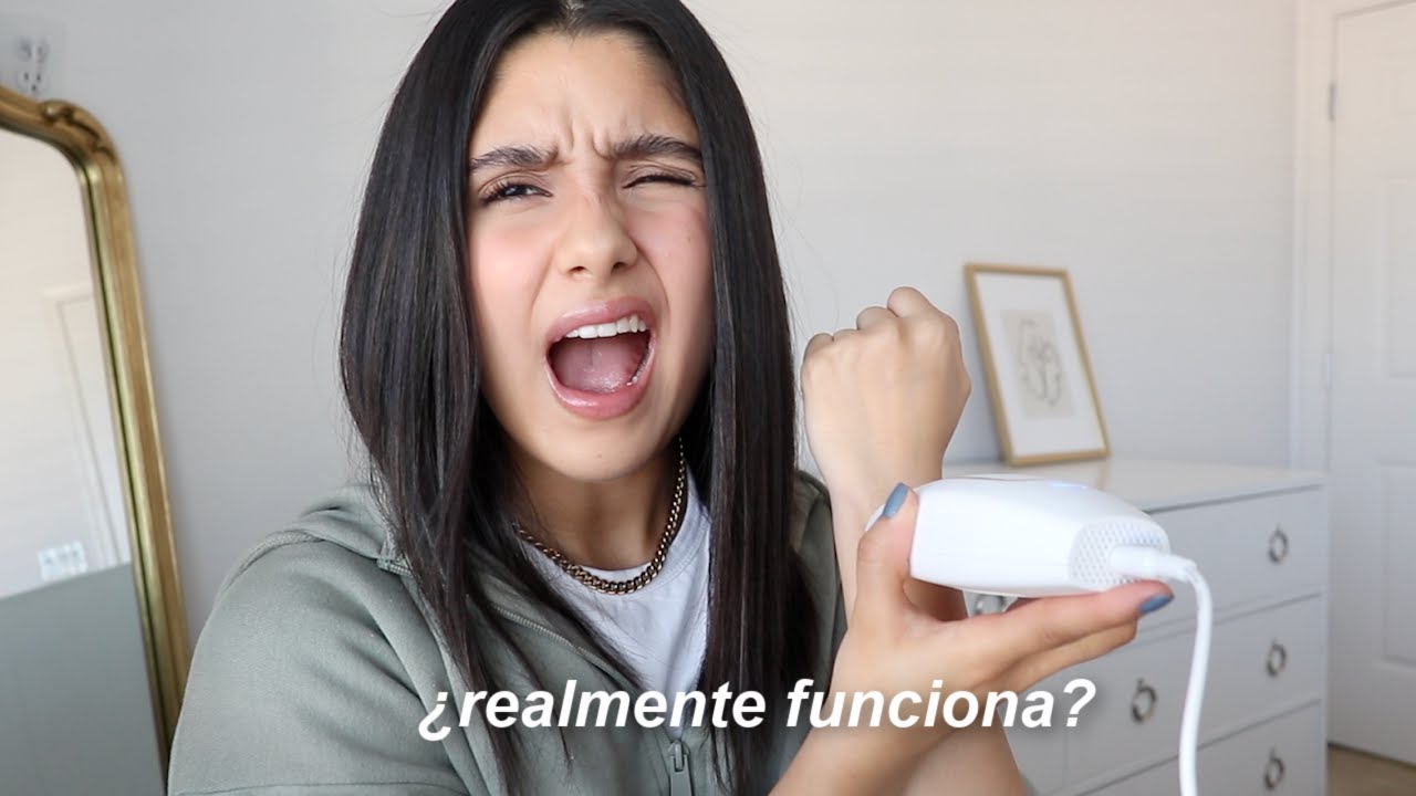 Probé la depilación láser en casa para ver si realmente funciona (+ resultados)