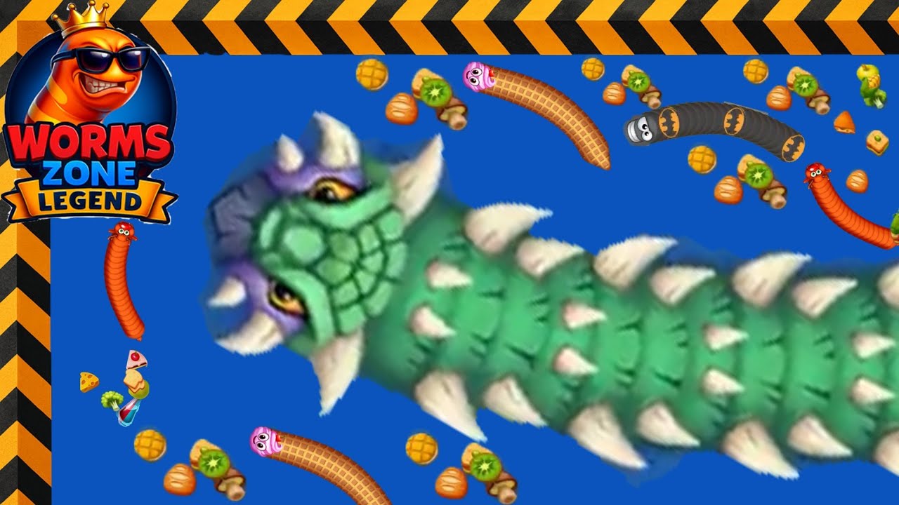 🐍WORMSZONE.IO🔥Ep26💥The hungriest snake👹Top 1 slither💯by Wzl_No1