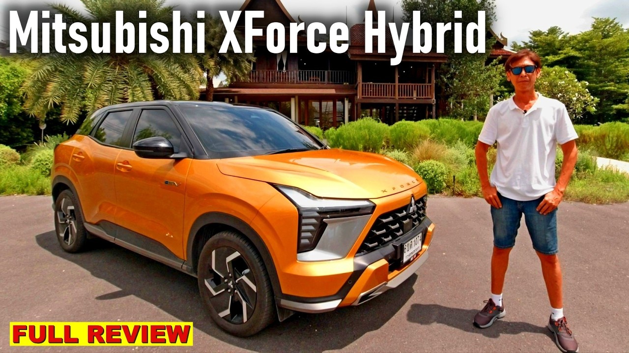 2025 Mitsubishi XForce HEV - Hybrid B-SUV that can OFF-ROAD! (ENGLISH REVIEW)