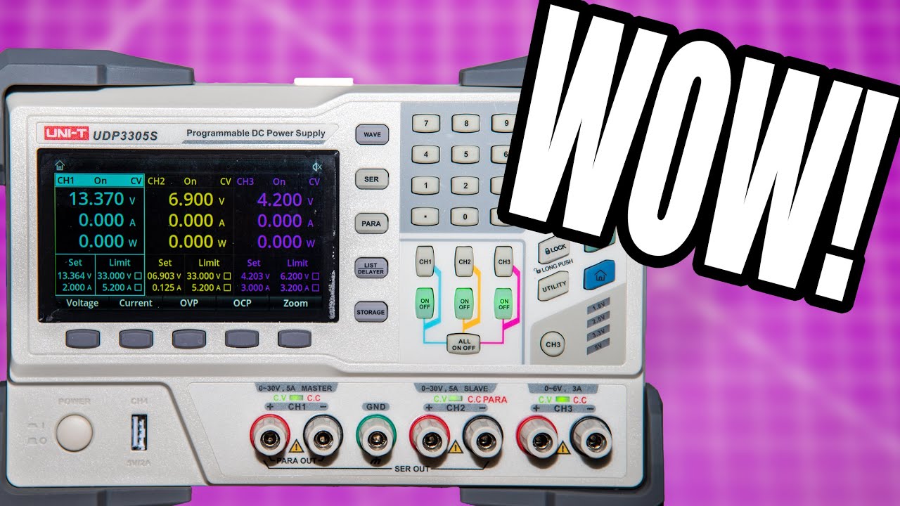 Это просто ЧУДО! | Первый взгляд на линейный источник питания UNI-T UDP3305S!