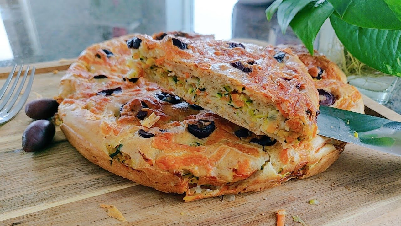 有蔬菜和面粉的试试这个懒人做法 只要10分钟准备 If you have vegetable and flour, make this in 10 minutes, simple and tasty.