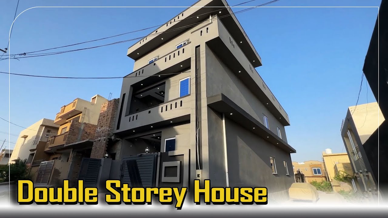 6 Marla Double Story House in Snober City Adyala Road Rawalpindi | #skylinemarketing