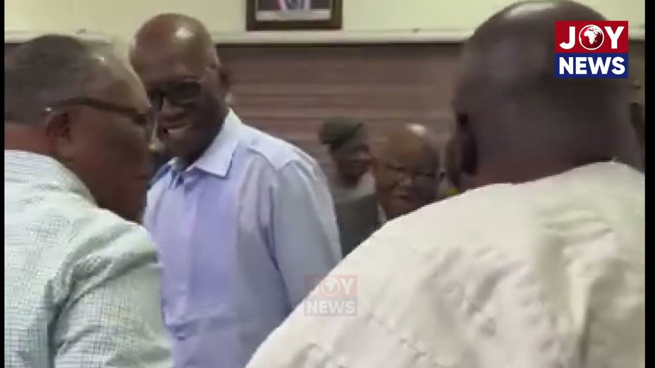 Dr. Bawumia attends a meeting with the party's Council of Elders at NPP old headquarters, Kokomlemle