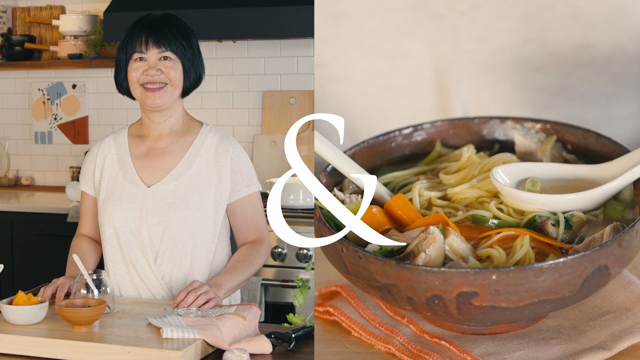 Andrea Nguyen Puts a Twist on Leftover Turkey Soup | F&W Cooks