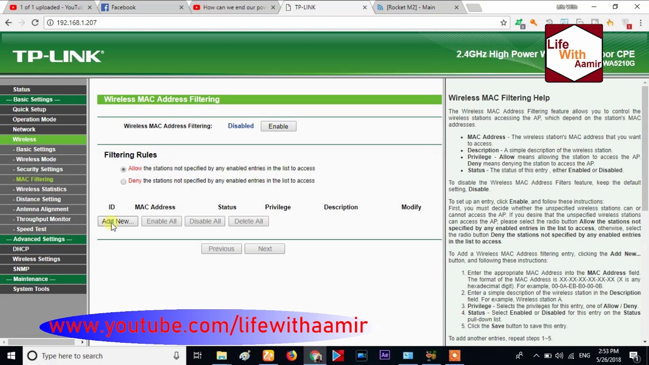 configure tp link TL-WA5210G | 2.4GHz  as a range extender / repeater Mode in urdu hindi