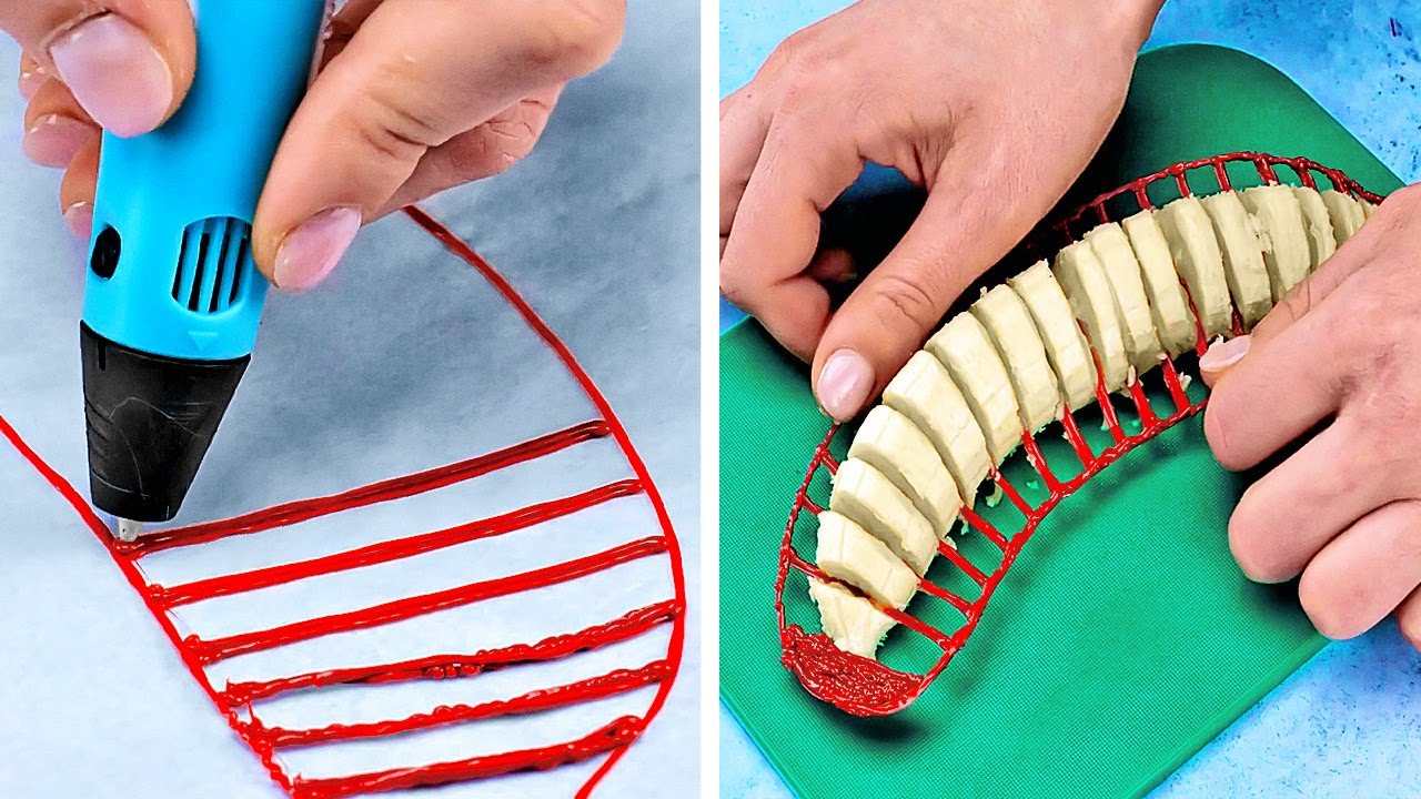 PROJEKTY DIY Z DŁUGOPISEM 3D || Proste rob&oacute;tki ręczne i przydatne sztuczki