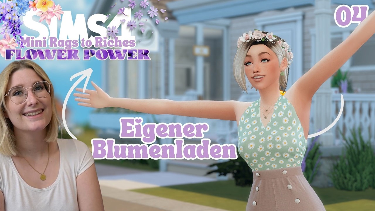 Wir verkaufen Blumen im eigenen Laden🌼| Sims4 Mini RtR: Flower Power| Stream 24.02.2026 | Insanedra
