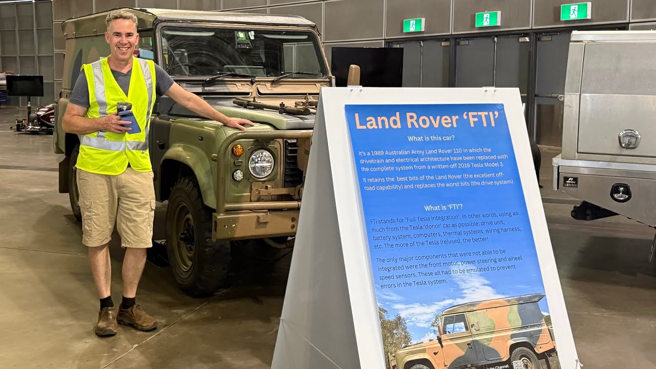Land Rover FTI 42 - Arrives at Everything Electric 2025