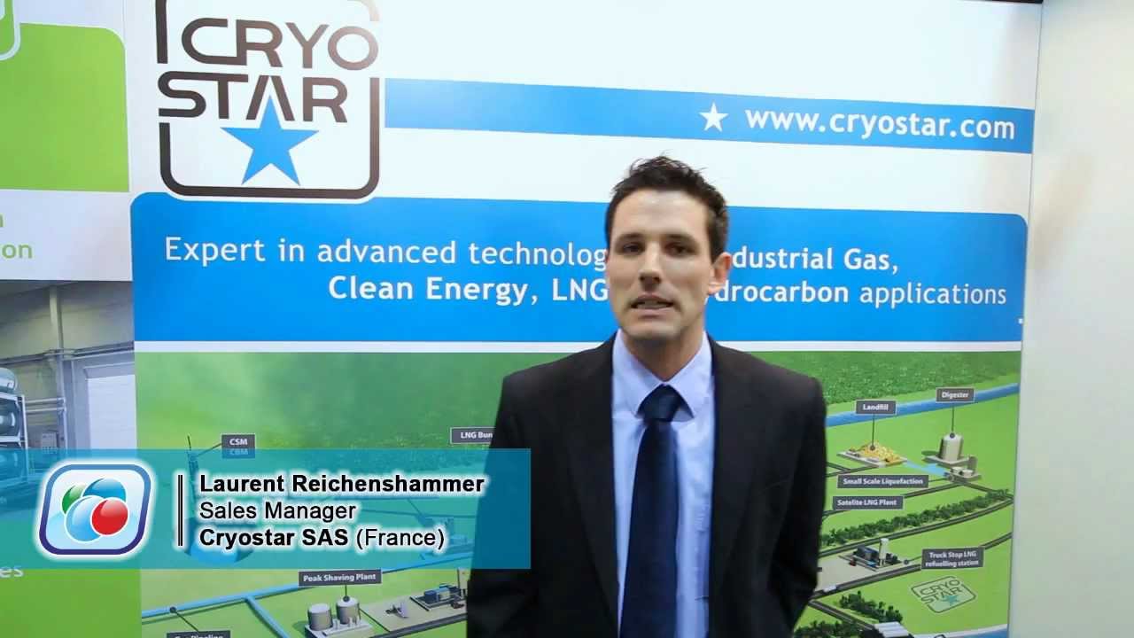 Laurent Reichenshammer (Cryostar SAS, France) about Cryogen-Expo - 2013