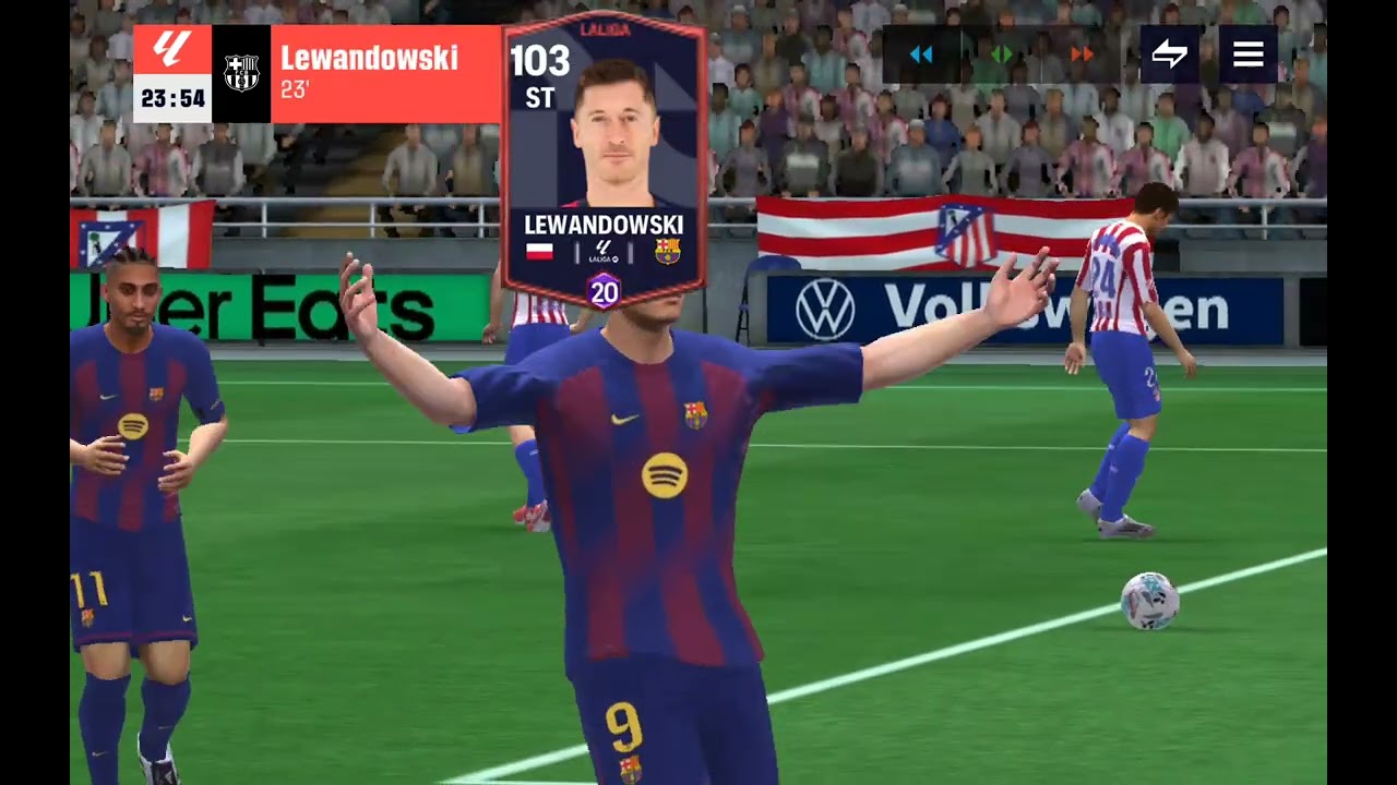 I played LALIGA finals