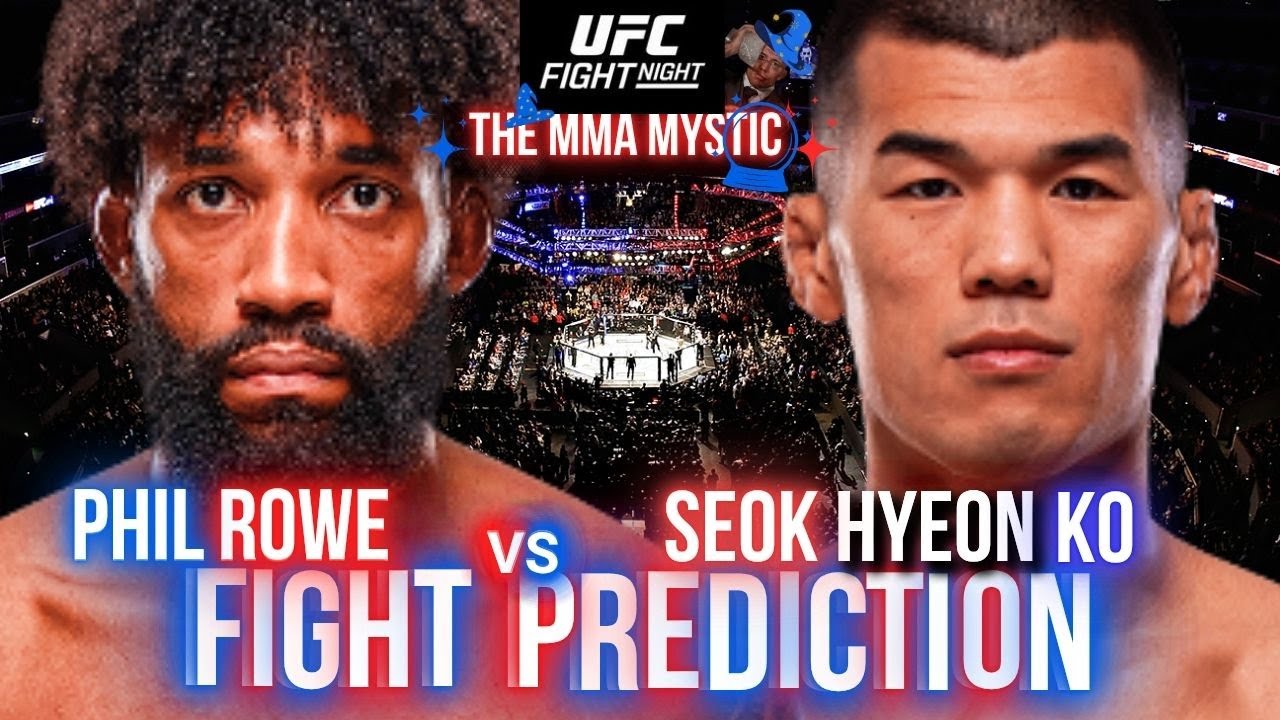 Phil Rowe vs Seok Hyeon Ko Prediction & Breakdown | UFC Fight Night Vegas 110