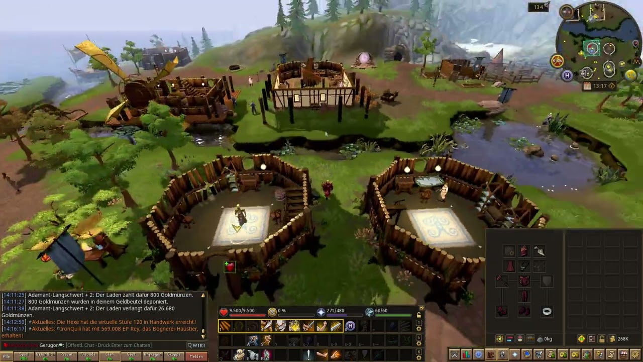 Let's Play Runescape Hardcore Ironman #69 Drachenbaby, Das Druidenritual, Die Turmuhr und Hilfe für