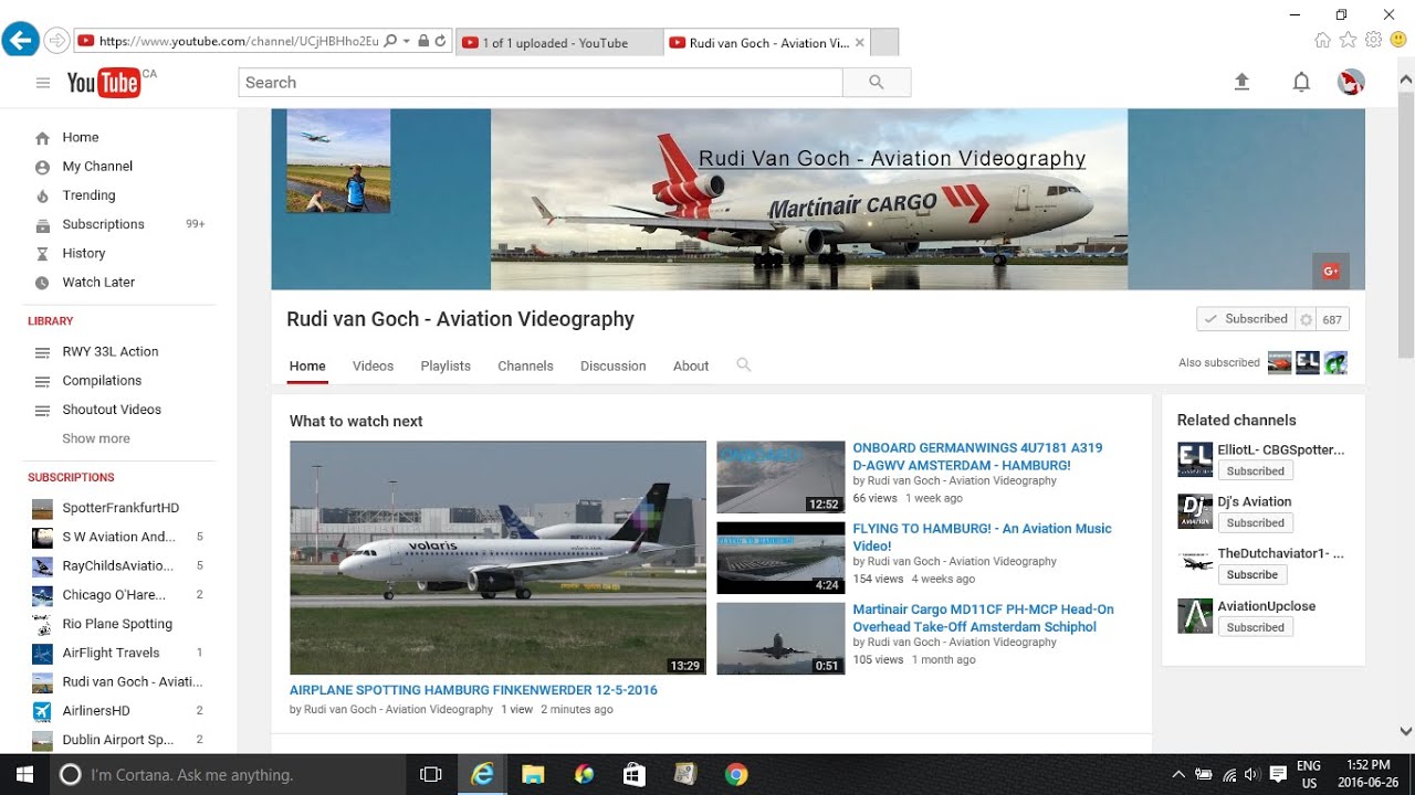 SHOUTOUT SUNDAY #7: Rudi van Goch - Aviation Videography