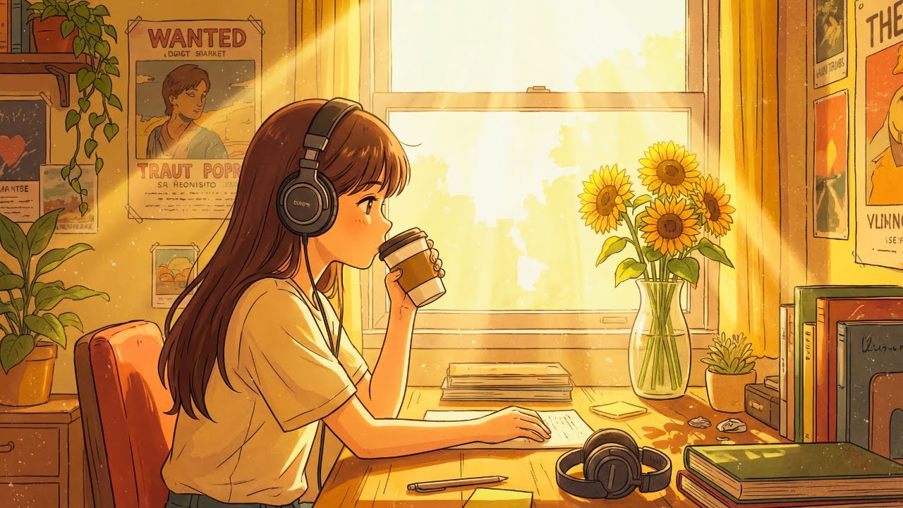 Morning Sunshine ☀️ Positive Yellow Lofi Mix [Beats to Start Your Day]