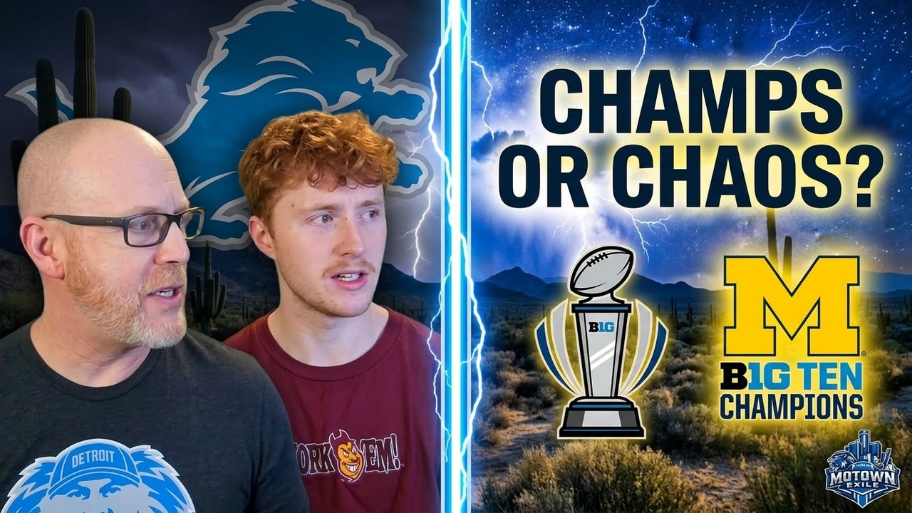 D-Mo Trade Fallout: Lions Identity + Pistons, Michigan Big Ten Title, Tigers, Red Wings