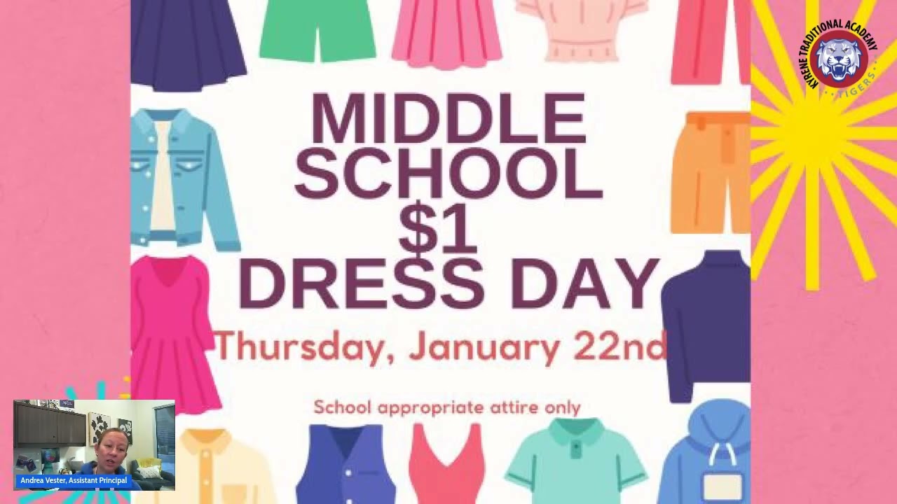 KTA Announcements-Monday, January 12, 2026