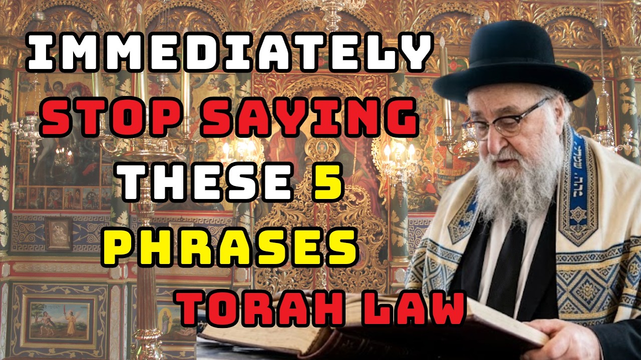 IMMEDIATELY Stop Saying These 5 Phrases — They Are Spiritual Contracts With Poverty (Torah Law)